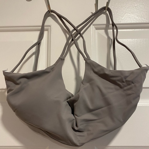 🌟5 for $10🌟Gray Crossback Padded Large Sports Bra NWOT - Picture 11 of 12